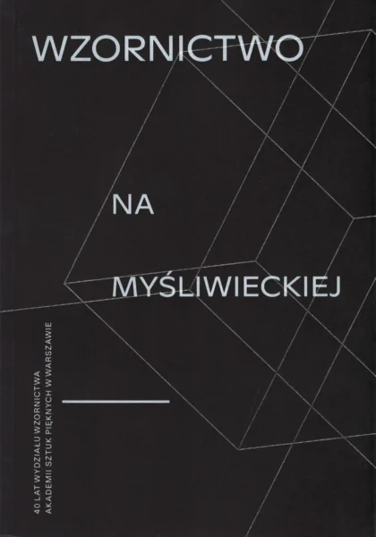 Na czarnym tle widać biały tytuł publikacji z przeźroczystym sześcianem w tle