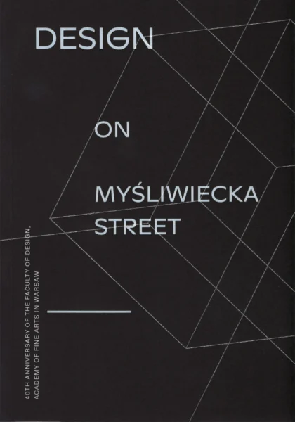 Na czarnym tle widać biały tytuł publikacji z przeźroczystym sześcianem w tle