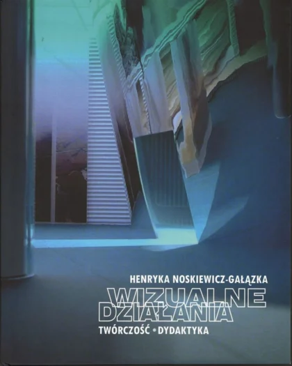 Na okładce widać abstrakcyjną grafikę w odcieniach błękitu