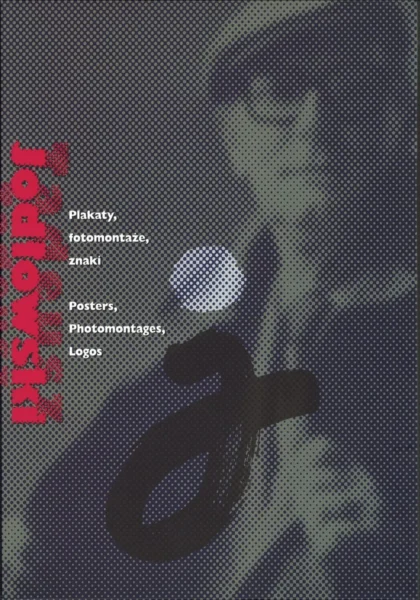 Na ciemnym tle skomponowanym z drobnych kropek widoczna jest blada sylwetka autora