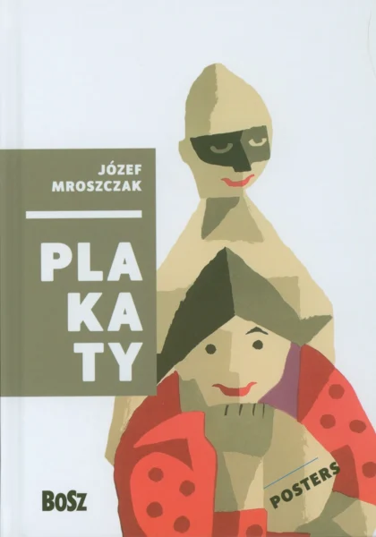 Na białym tle widoczne są dwie postaci w odcieniach beżu