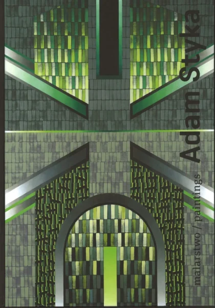 Na okładce książki widnieje reprodukcja jednego z charakterystycznych obrazów artysty