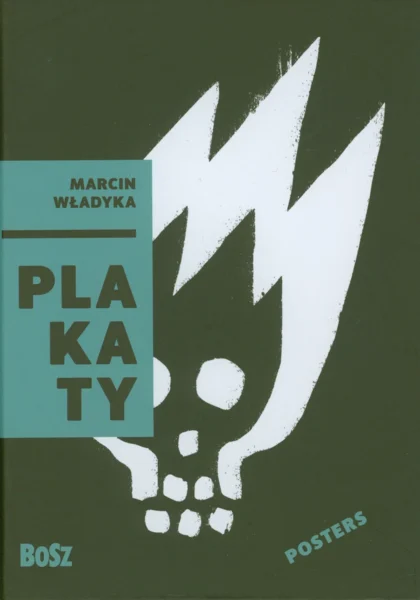 Na czarnym tle widać biało-czarną czaszkę w płomieniach