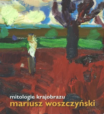 Na okładce widać jedną z prac autora oraz biało-żółty tytuł publikacji