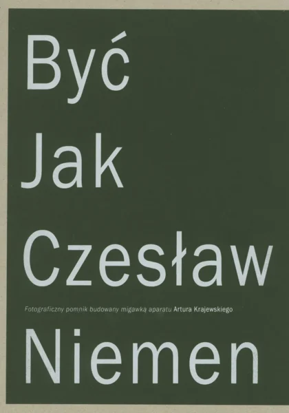 Okładka w kolorze czarnym z białym tytułem napisanym prostą, wyraźną czcionką