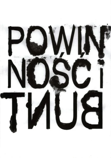 Na białym tle widać czarny tytuł publikacji