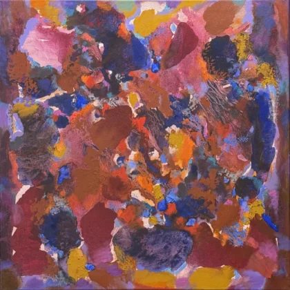 Kolorowa kompozycja abstrakcyjna